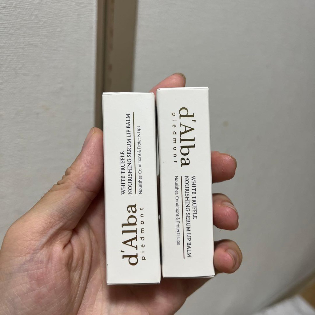 ⚡️ส่งทันที⚡️ D'Alba White Truffle Nourishing Serum Lip Balm 3.6 g. ลิปบาล์มบำรุงปาก