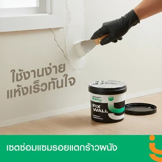 จระเข้ อีซี่ เซตซ่อมแซมรอยแตกร้าวผนัง พร้อมอุปกรณ์ ขนาด 1 กิโลกรัม