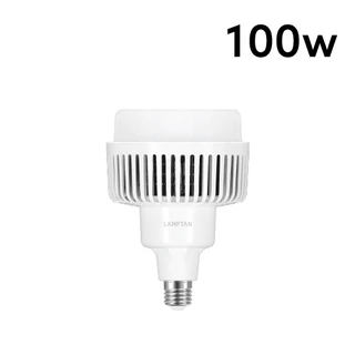 LAMPTAN หลอดไฟกำลังวัตต์สูง LED HIGH BAY AERODYNAMICS แสงขาว พร้อมรูระบายอากาศที่หลอด ขั้วE40 App