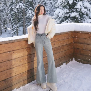 CO0993 Winter Proof Flare Denim -10