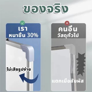 🔥ส่งปากกา🔥Whiteboard กระดานไวท์บอร์ด เขียนและลบได้ง่าย อเนกประสงค์ สำหรับสำนักงานและห้องเรียน ไวท์บอร์ดเคลื่อนที่