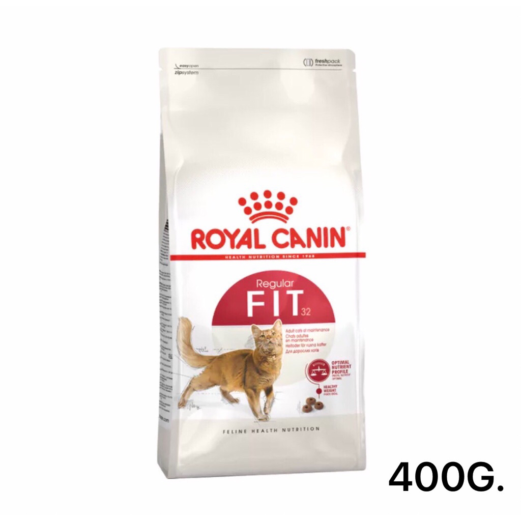 ROYALCANIN อาหารเม็ดแมว สูตร FIT ขนาด 400 กรัม