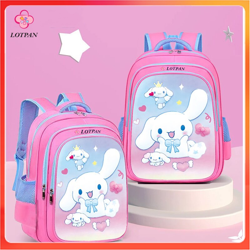 LOTPAN กระเป๋านักเรียนประถม กันน้ํา ความจุขนาดใหญ่ เกรด 1-3-7 สําหรับเด็กอนุบาล