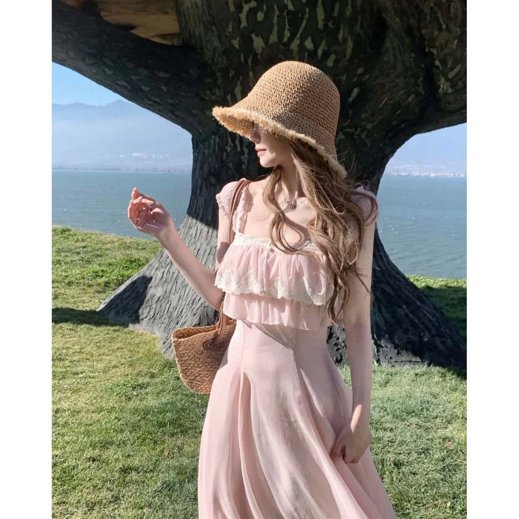 Mogwany  พร้อมส่ง / Yada Dress เดรสทรงสวย ใส่เที่ยว ใส่ออกงาน สวยมากค่า