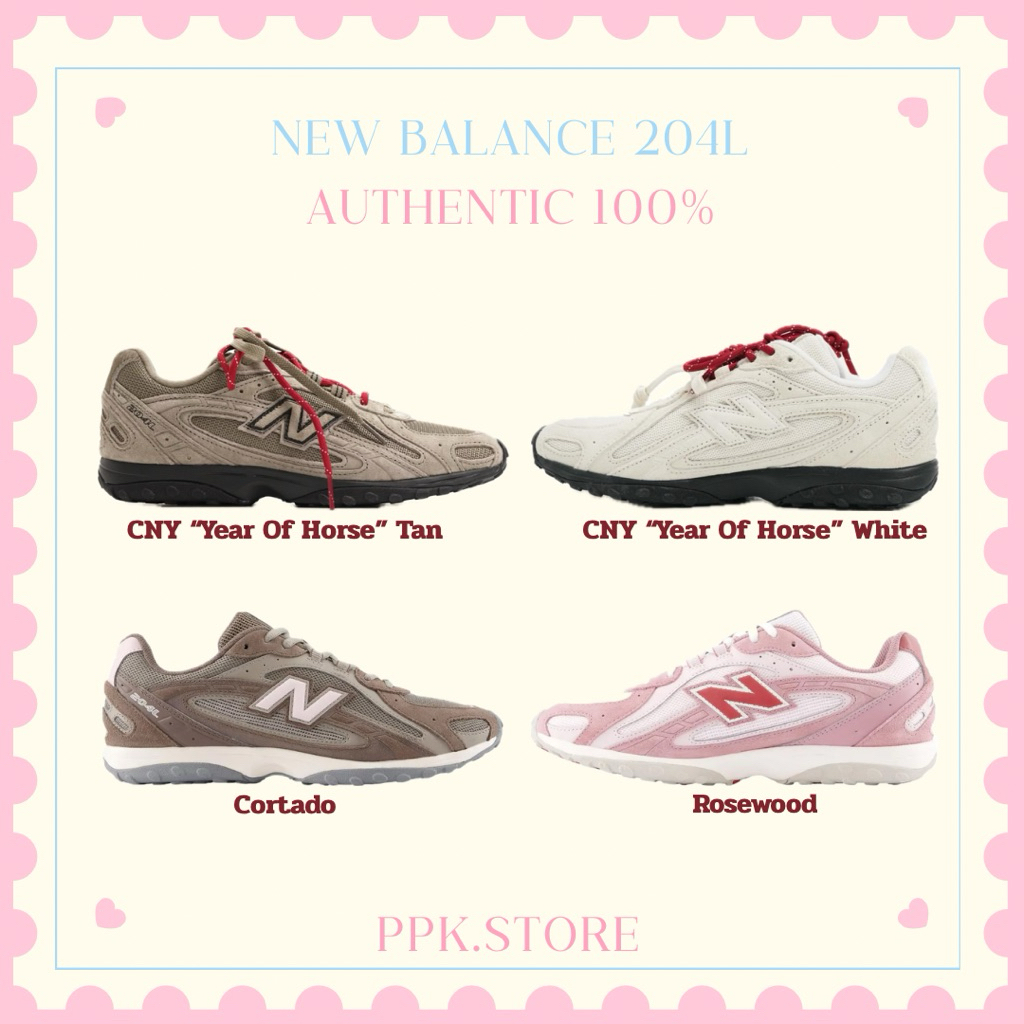 (พร้อมส่งทักแชทเช็ค) New Balance 204L Collection (แท้100%)