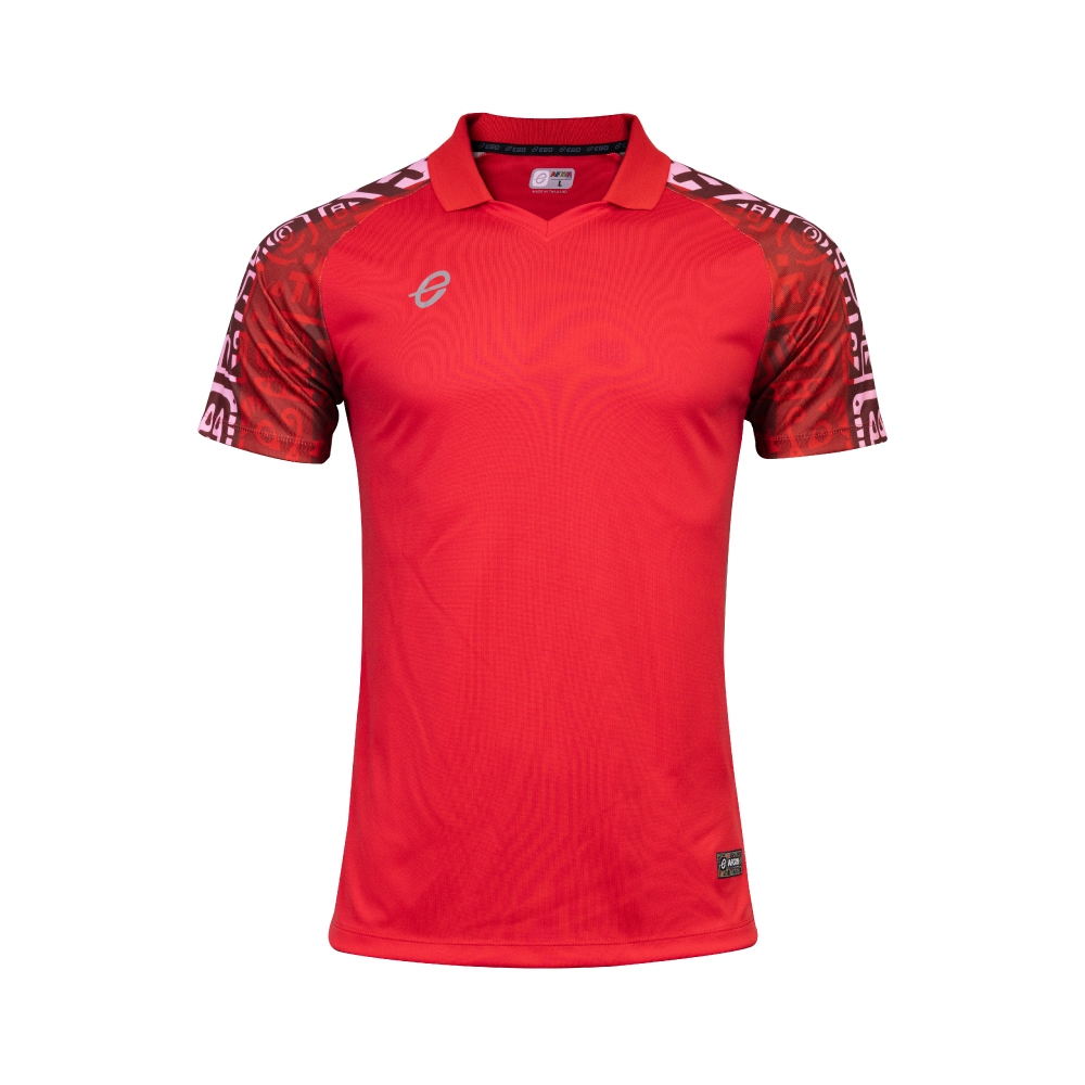 EG5164 เสื้อฟุตบอลคอปกวีปกพิมพ์ลายAFCON-AZTEC (EGO SPORT)
