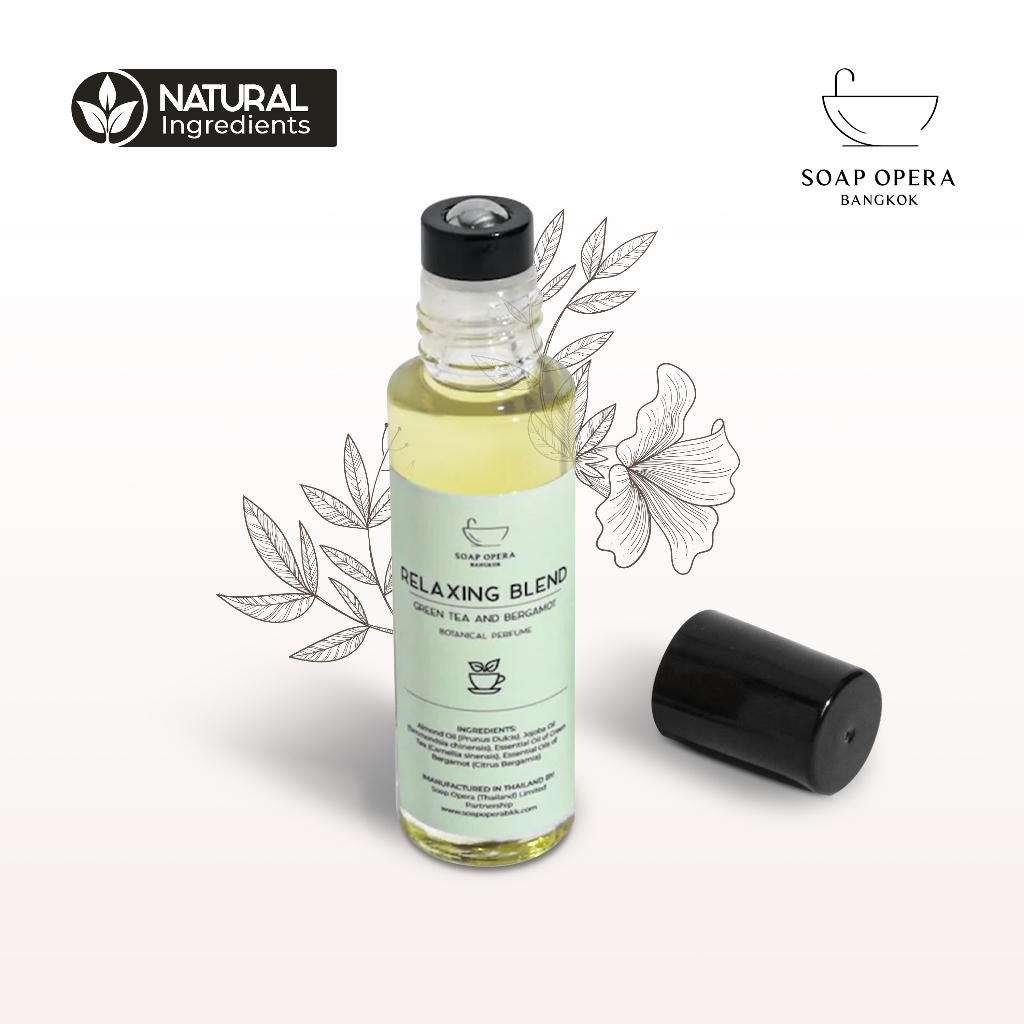 Relaxing Blend Botanical Perfume in Green Tea And Bergamot