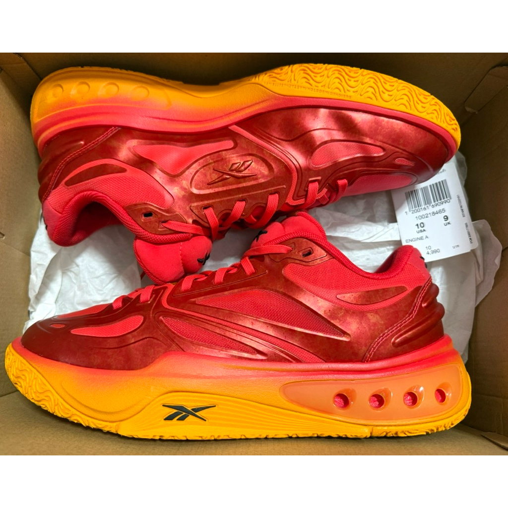 Reebok Engine A "Energy Red" #แท้  🔖10US=44EUR=28CM #กล่องครบ 📦