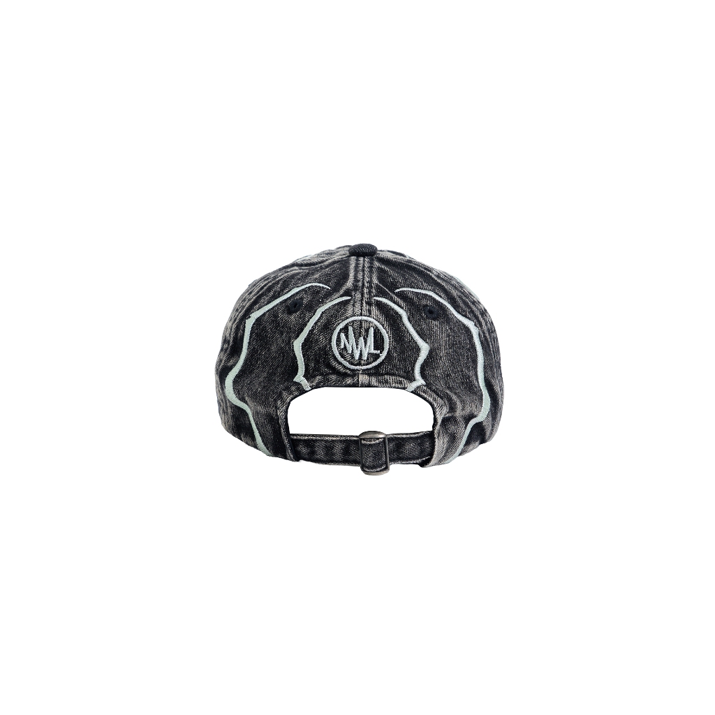 Spider Leg Cap Faded หมวกสีดำเฟด ราคา ถูกที่สุด ดีลบีเคเค แกลเลอรีภาพที่ 3
