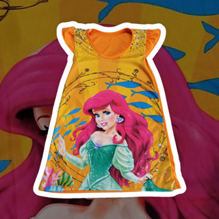 ชุดกระโปรงเด็กผู้หญิง ผ้ามันไมโคร ไซส์ S 1-3 ปี 12-14โลได้ ช…