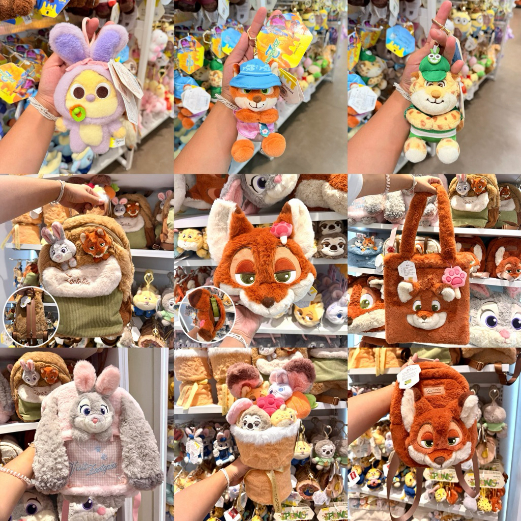 Zootopia (Lemony) พวงกุญแจ ตุ๊กตา กระเป๋า สินค้าลิขสิทธิ์แท้ พร้อมส่ง