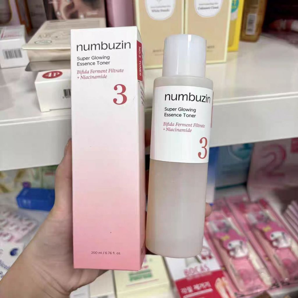 Numbuzin No.3 Super Glowing Essence Toner 200ml