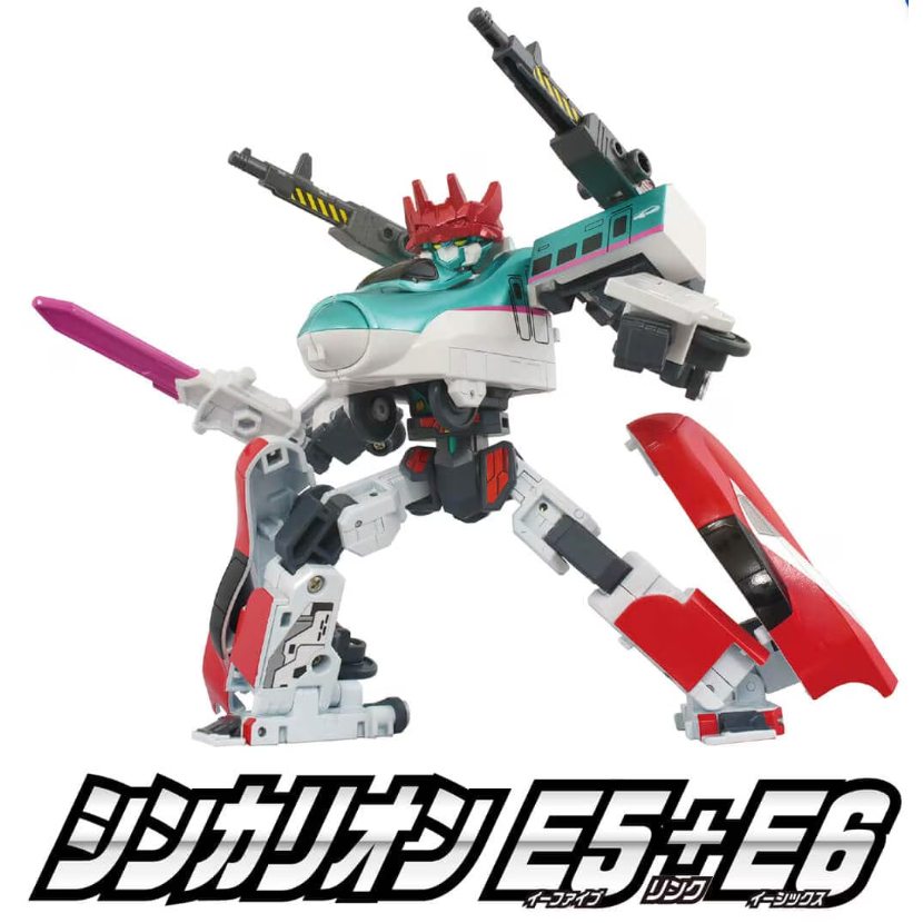 4/18 release, Japan Direct| Shinkalion E5 Hayabusa + E6 Komachi/E7 Kagayaki Link Combination Set
