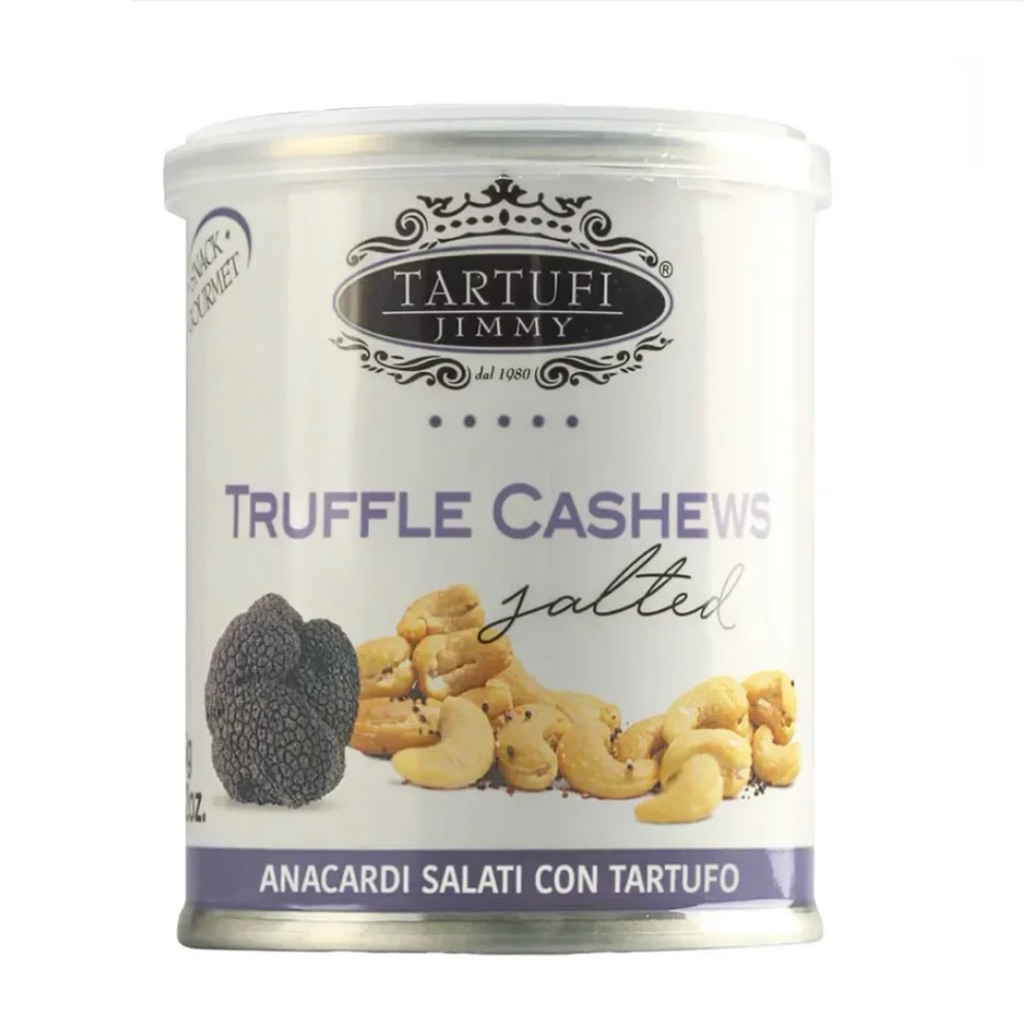 Tartufi Jimmy Truffle Cashews 40g/Truffle Pistachio 36g/Truffle Peanuts salted 60g ถั่วลิสงอบเกลือรส