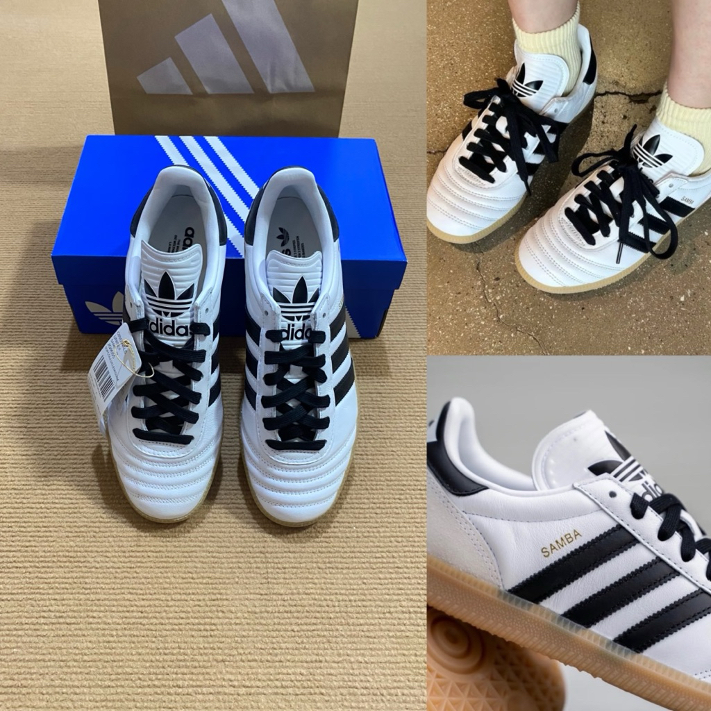 (used one)ADIDAS UNISEX SAMBA JP ของแท้💯(ออกช็อป) ไซค์ 42” uk8 Us8.5 26cm 💰ราคา: 2890.- (จากราคาป้าย