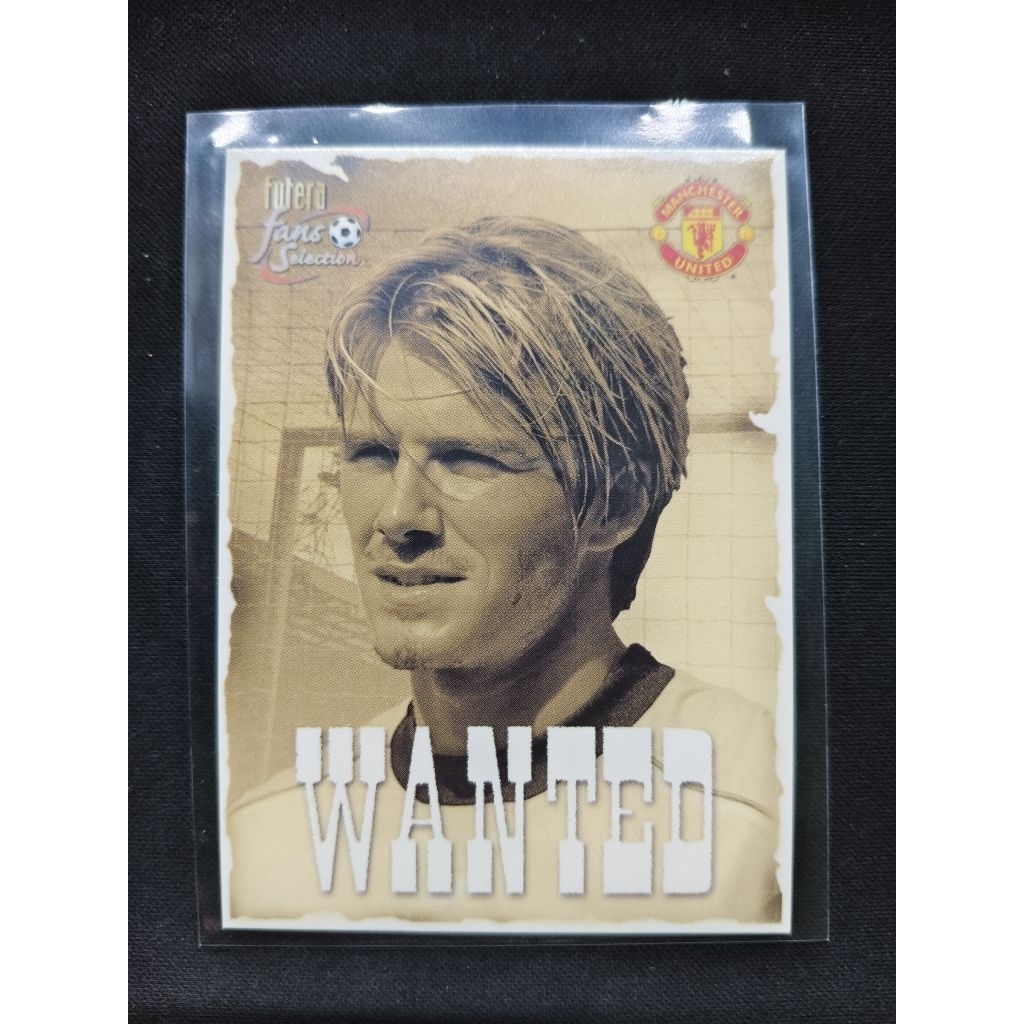 การ์ด David beckham futera ปี2000