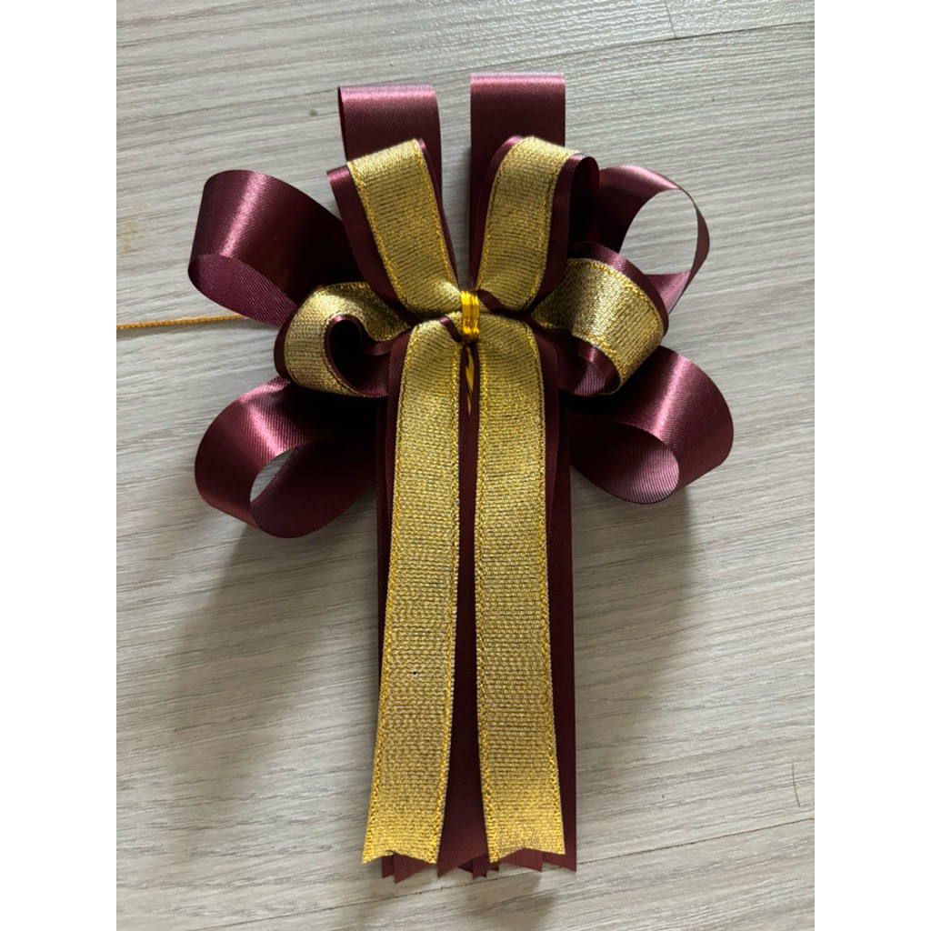 10 ชิ้น โบว์สำเร็จ พร้อมใช้  รหัสสี 21B