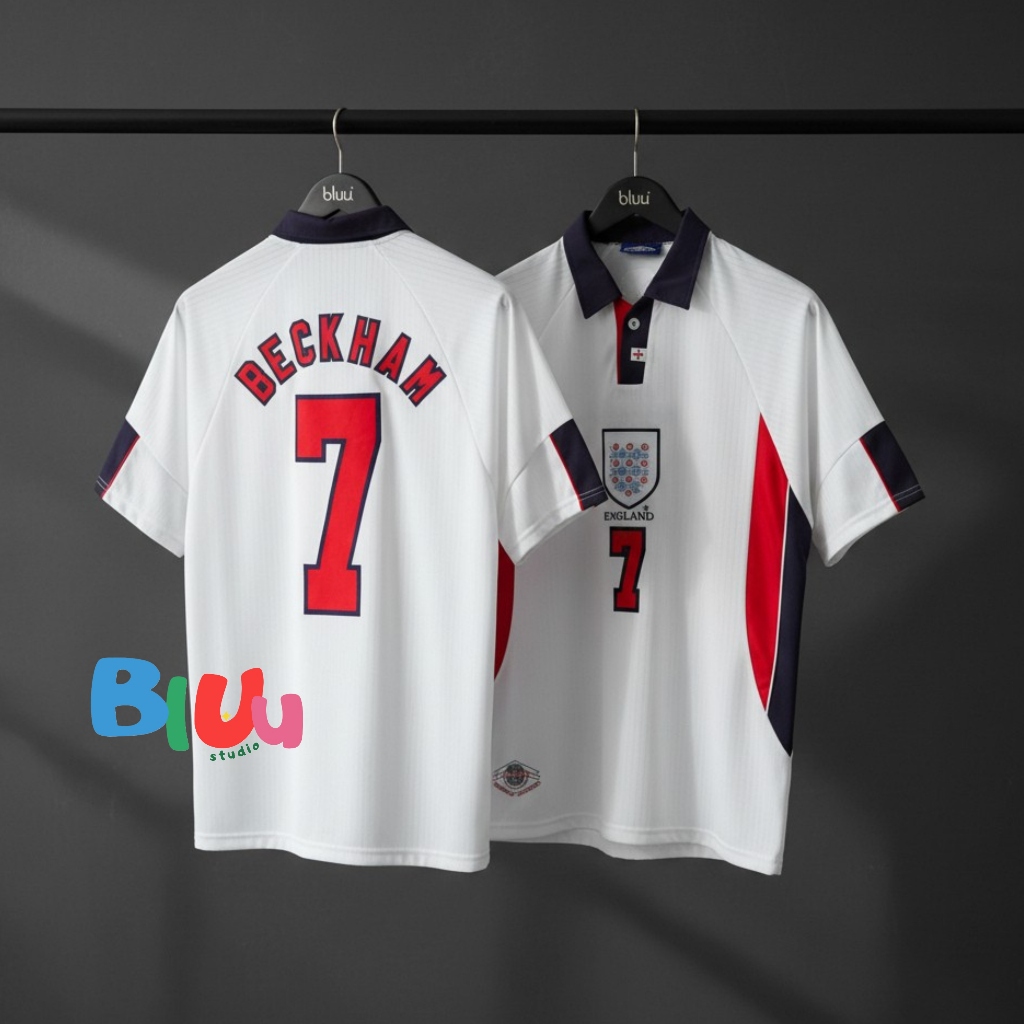 เสื้อฟุตบอลย้อนยุค Retro ทีมชาติ ญี่ปุ่uแvuไฟ เหย้า Home ปี 1998 (3A) เกรดพรีเมี่ยม โลโก้ปัก ทำได้ทุกเบอร์ชื่อ