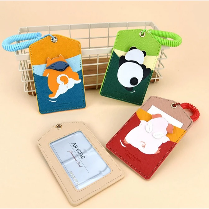 🌈💦 Card Holder 013 กระเป๋าใส่บัตร พวงกุญแจใส่บัตรได้ 3 ช่อง มี 5 ลาย น่ารักมากๆจ้า