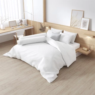 [ถูกที่สุด] Frolina Home Microtex ชุดผ้าปู ( Clearance ) Solid 330 TC ป้องกันไรฝุ่น รัดมุม 14 นิ้ว