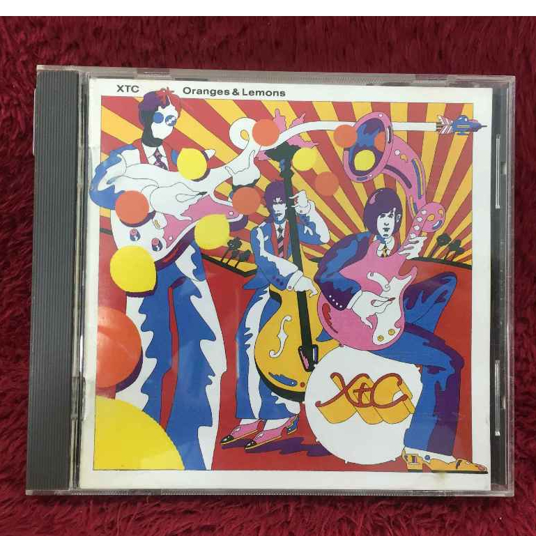 CD XTC - Oranges & Lemons - Cassette สภาพตามรูปปก AA254-143