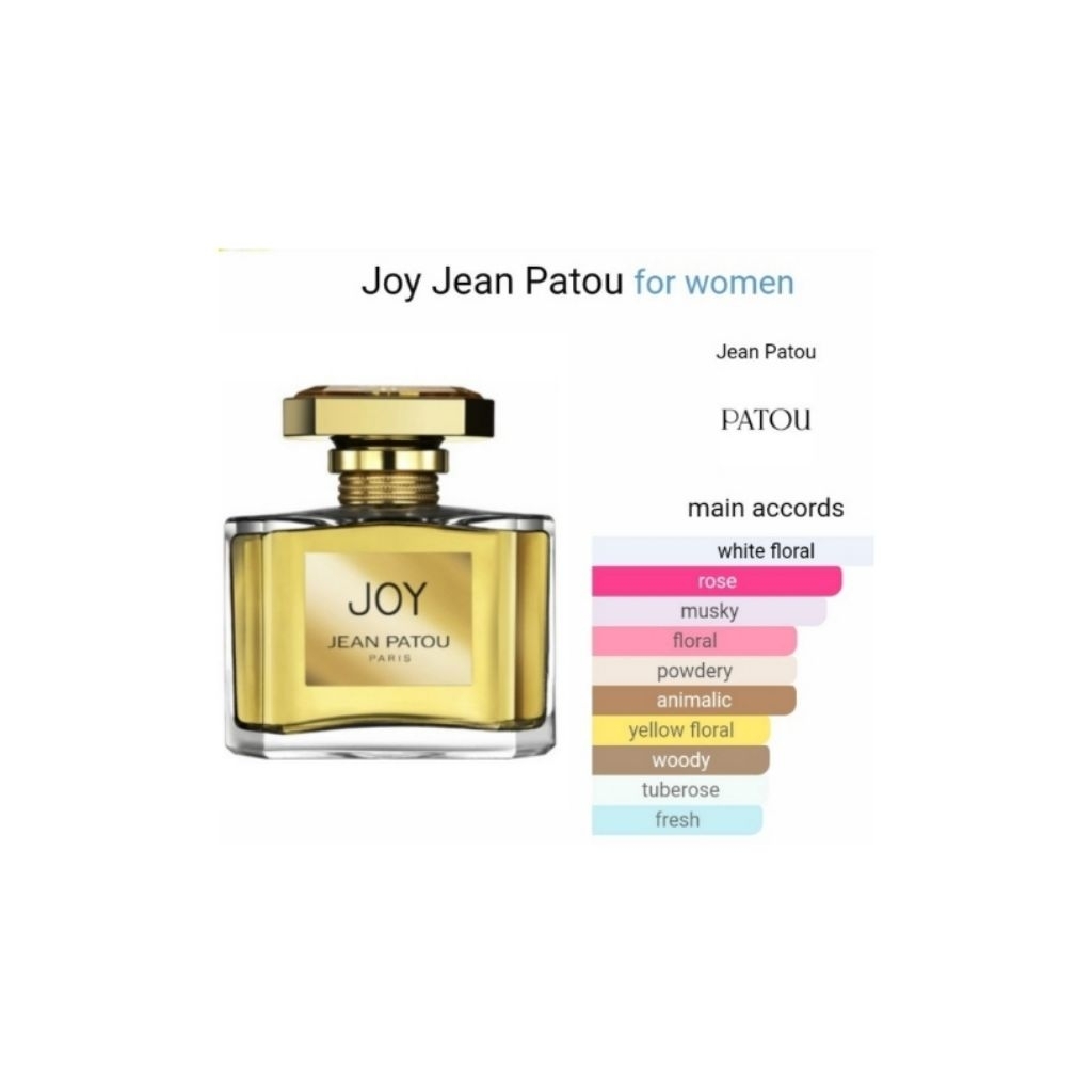 Joy de Jean Patou ขวดหมุนเทแต้ม Discontinued Rare 🇫🇷 EDT 30ml Splash on new unboxed แยกจาก gift set ไม่มีกล่อง - รูปที่ 3