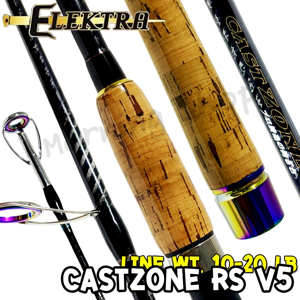 [ส่งฟรี] คันสปิ๋ว คันหน้าดิน กราไฟท์ Elektra Cast Zone แคสโซน [ RS V.5 ] line wt.10-20