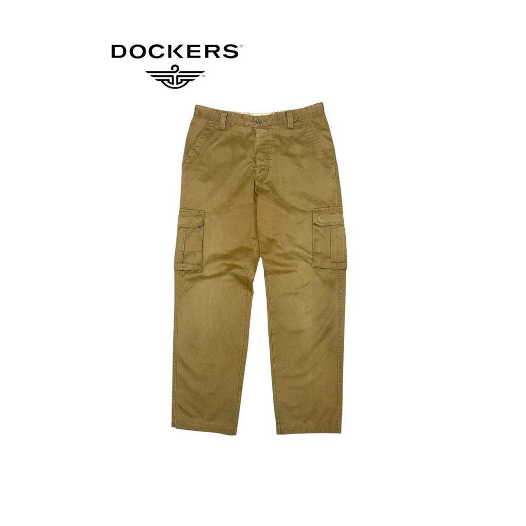 Dockers Cargo Pants กางเกงคาร์โก้สีกากี เอว36