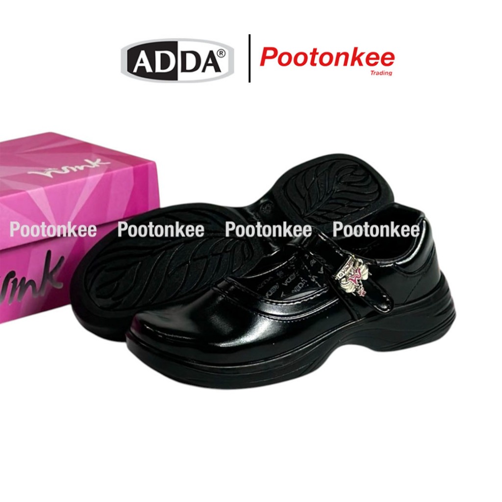 Adda รุ่น 41T01-W1 รองเท้านักเรียนหญิง Wink เบอร์ 34-42