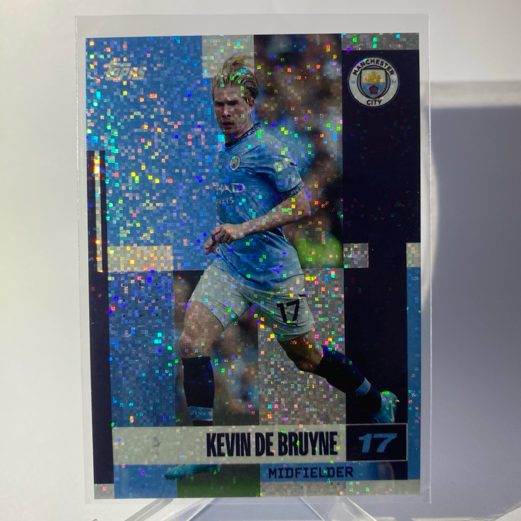 การ์ดนักฟุตบอล KEVIN DE BRUYNE, MANCHESTER CITY, TOPPS 2025