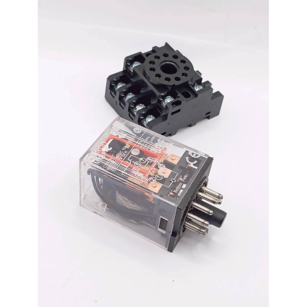 สินค้าส่งจาก กทม MK3 48VDC รีเลย์ พร้อมขา MK3P-I สั่งเลยจัดส่งเร็ว ถูกกว่า