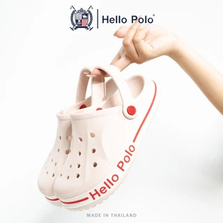 Hello Polo รองเท้าหัวโต รองเท้าแตะ EVA นุ่มเบา ใส่สบาย กันลื่น ดีไซน์สปอร์ต ระบายอากาศได้ดี HP8065