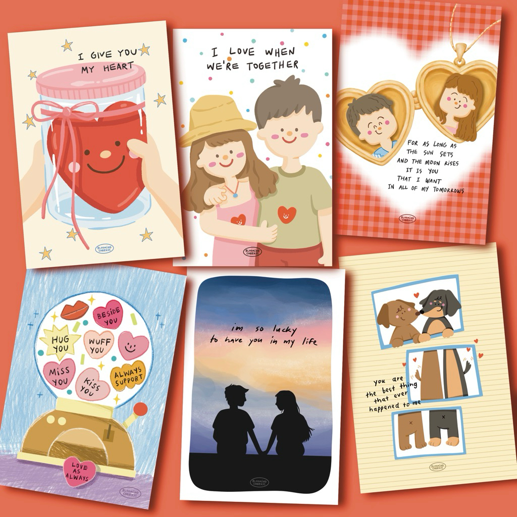 BMCK - การ์ดความรัก (มีซอง) ชุดที่ 1 วันครบรอบ การ์ดอวยพร