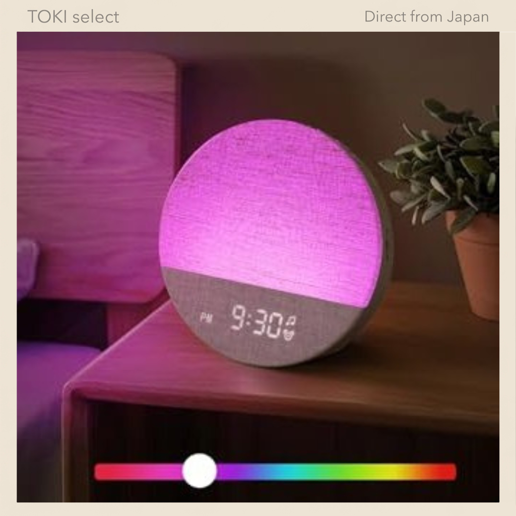 Dreamegg Sunrise Alarm Clock with White Noise Machine and Snooze Feature - Multi-Function Smart Ligh