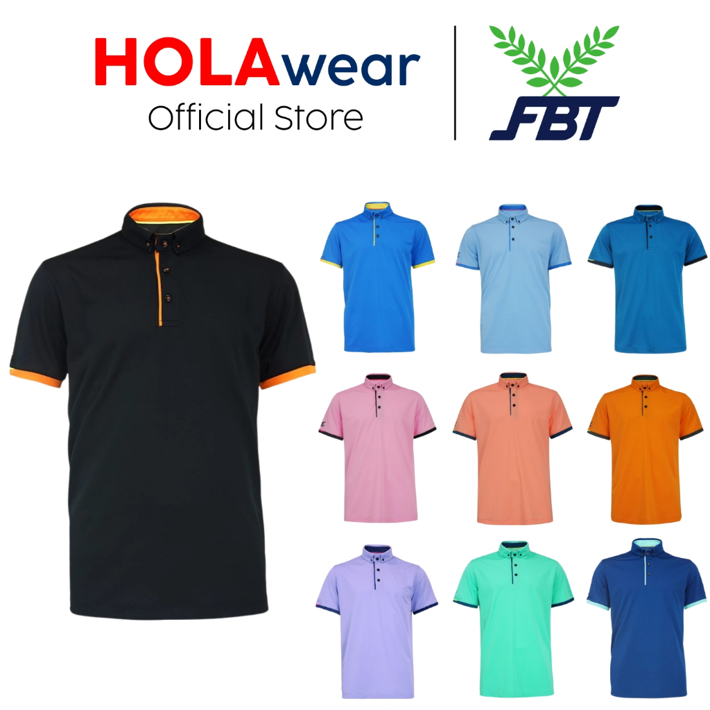 เสื้อโปโล  FBT B2C413 ชุดยูนิฟอร์ม กระดุมปกคอ