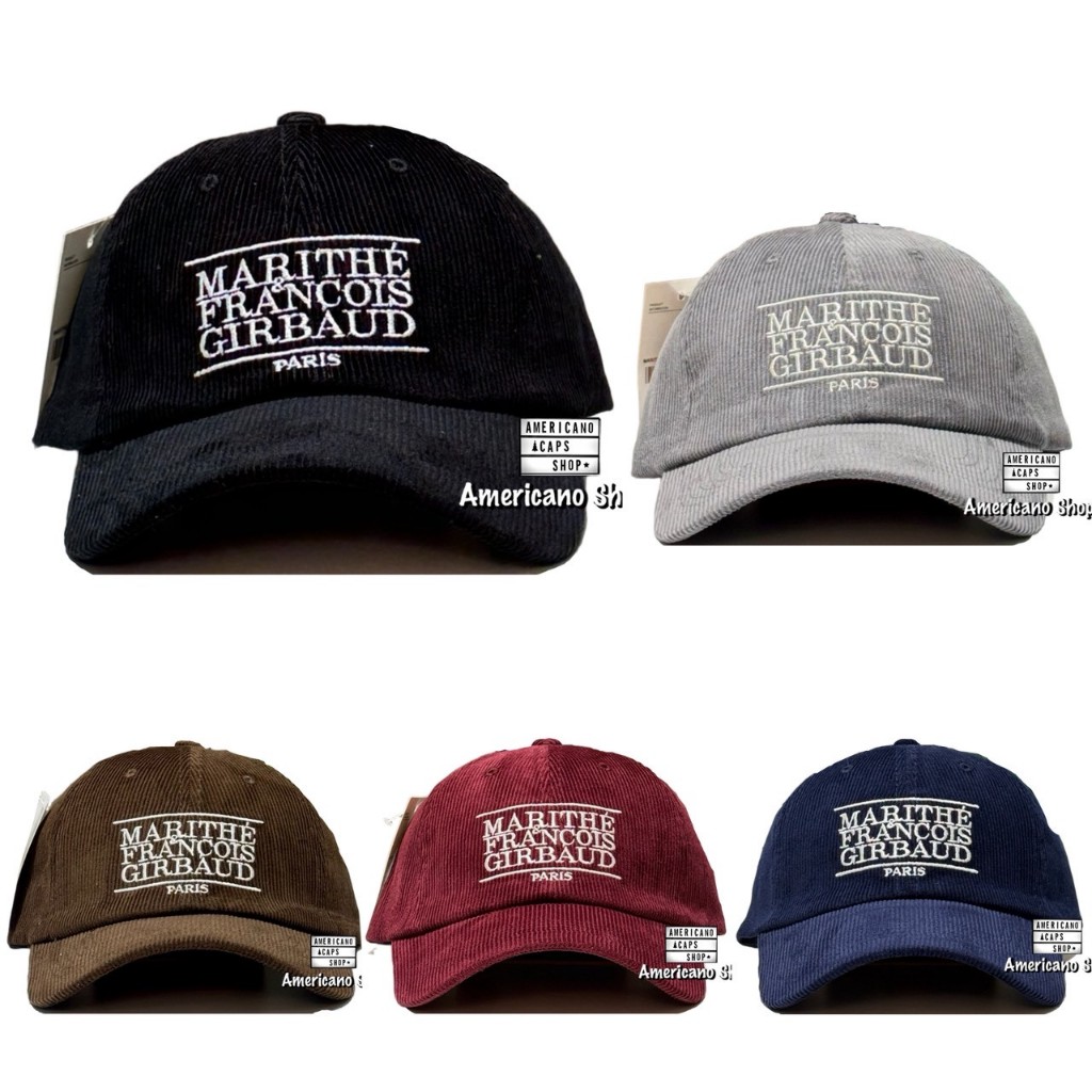 หมวกแก๊ป Mar2 Cap ผ้าลูกฟูกเกาหลี มีหลากหลายสี ใส่ได้ทั้งชายหญิง (ส่งจากไทย)