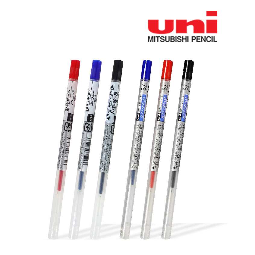 ไส้ปากกา UNI STYLE-FIT SXR-89 หมึกลูกลื่น