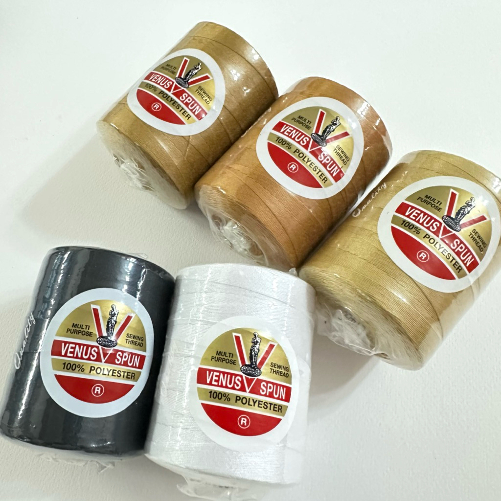 ด้ายยีนส์วีนัส  เส้นใหญ่ เบอร์20  หลอดใหญ่ ความยาว1000 เมตร ราคาต่อหลอด