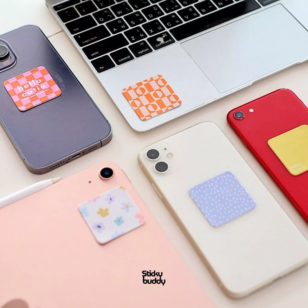 ที่เช็ดหน้าจอแบบติดได้ StickyBuddy สำหรับมือถือ โน๊ตบุ๊ค Gadget เลนส์ thumbnail 4