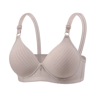 216👙 ชุดชั้นในสตรีแบบบางสำหรับฤดูใบไม้ผลิ/ฤดูร้อน ไม่มีโครง นุ่ม สบาย และระบายอากาศได้ดี