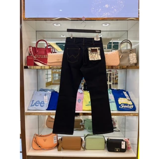 กางเกงยีนส์ผู้ชาย ขาม้า ทรง Bootcut เอวสูง สียีนส์ผ้าดิบ
