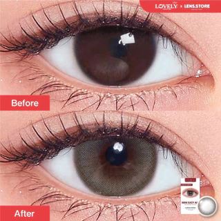 คอนแทคเลนส์รายเดือน LOVELYPLUS รุ่น MINI EASY AIR มินิอีซี่แอร์ เลนส์สไตล์เกาหลี เลนส์ตาหวาน ละมุน ดูเป็นธรรมชาติ