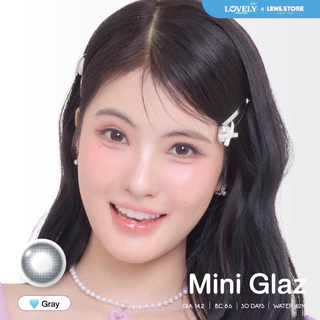 คอนแทคเลนส์รายเดือน LOVELYPLUS รุ่น MINI GLAZ มินิกลาสซ์ เลนส์ตาธรรมชาติ ความละมุนเต็ม 100 รุ่นสุดฮิต !!
