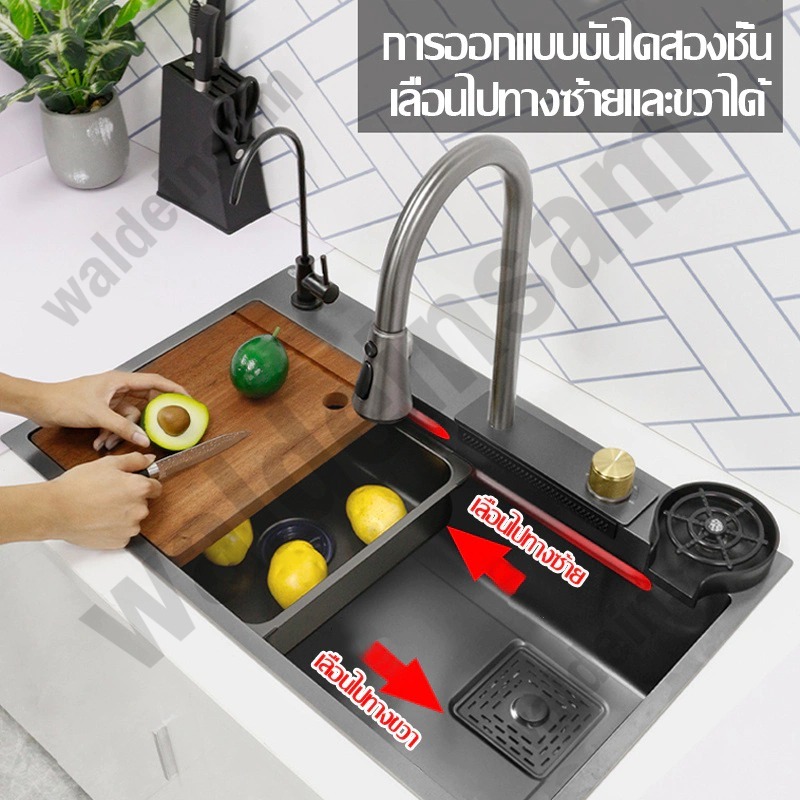 ซิ่งล้างจาน ที่ล้างจาน อ่างล้างจาน kitchen sink ล้างจาน อ้างล้างจาน อ่างล้างจานสแตนเลส อ่าง ซิงค์ล้างจาน 1 หลุม