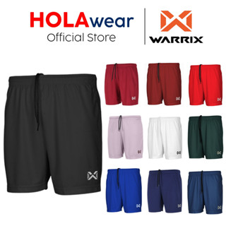 กางเกงกีฬา WARRIX FBA009 กางเกงฟุตบอล ขาสั้น ปักโลโก้ S-7L