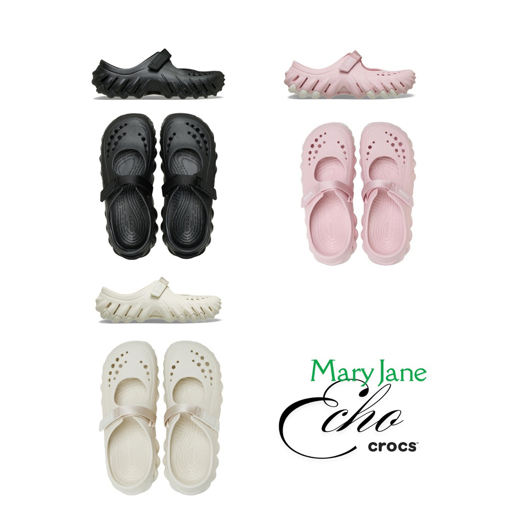 PRE-ORDER🇯🇵 Crocs Echo Mary Jane Clog