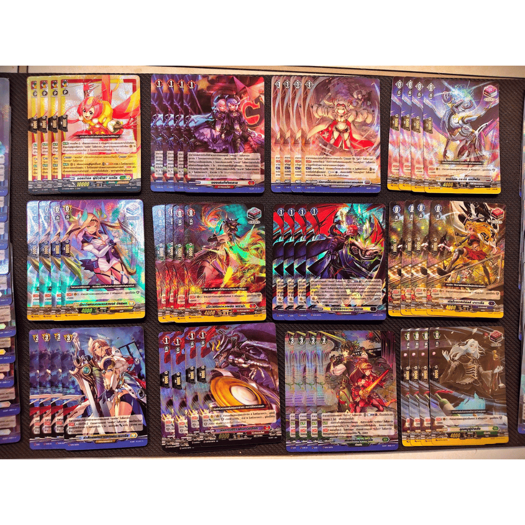 [พร้อมส่ง] Cardfight!! Vanguard ชุด D-BT08 แยกใบฟอยล์หลังกล่อง ทริกเกอร์ โปรโม