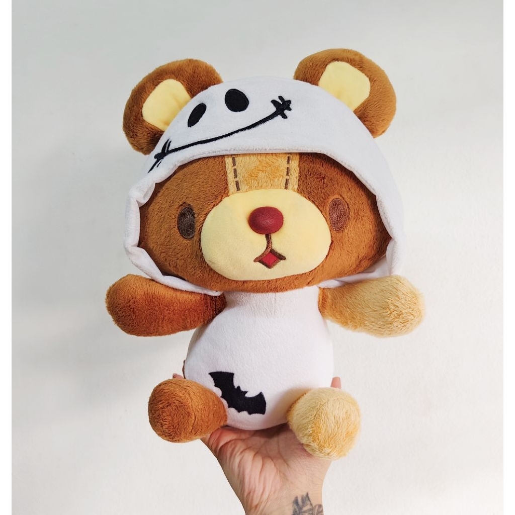 ตุ๊กตาหมีไขลานทรัฟเฟิล Zenmai Truffle Ghost Costume Summit Goroneko Summit Sitting Clockwork Taito H