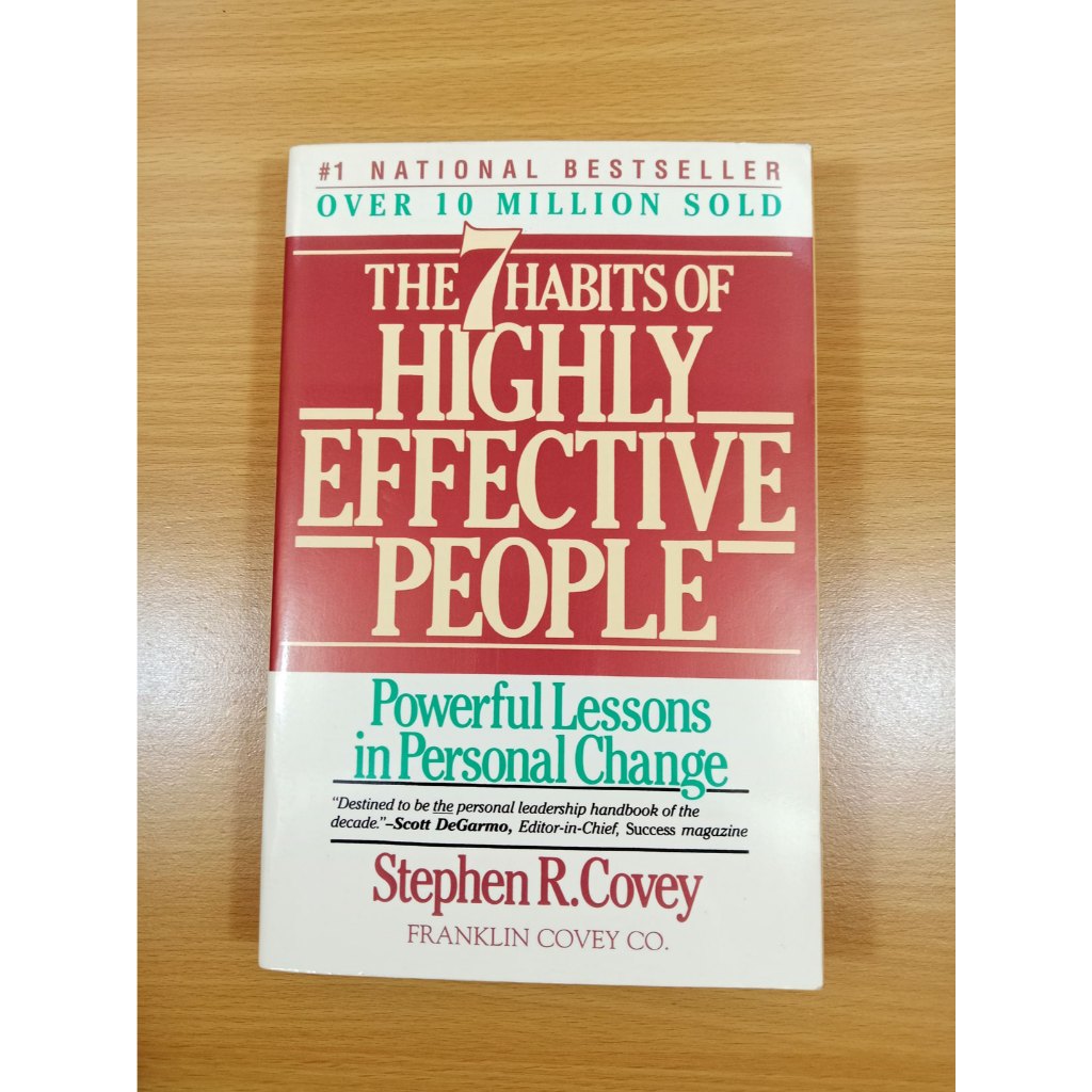The 7 Habits of Highly Effective People : Powerful Lessons in Personal Change