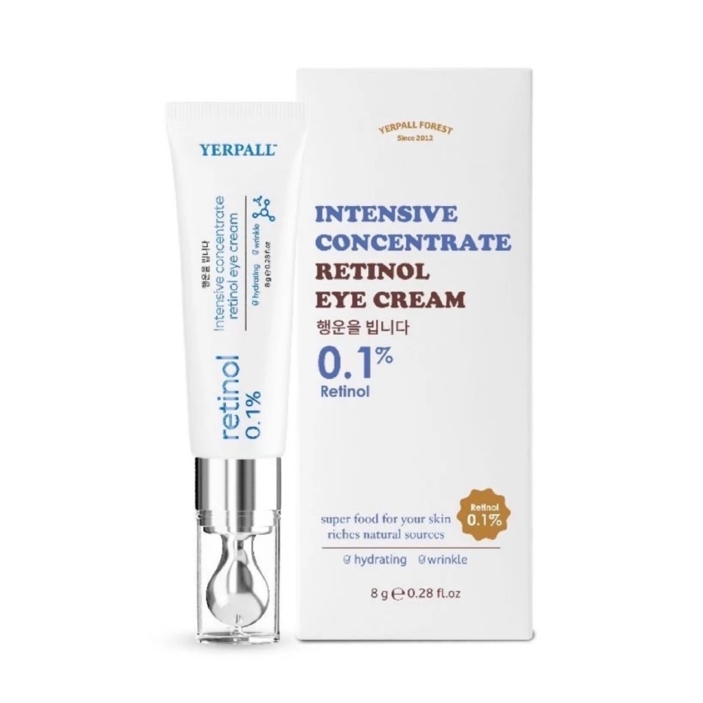 วิตามินใต้ตา เยอร์พอล เรตินอล อาย ครีม Yerpall Intensive Concentrate Retinol Eye Cream